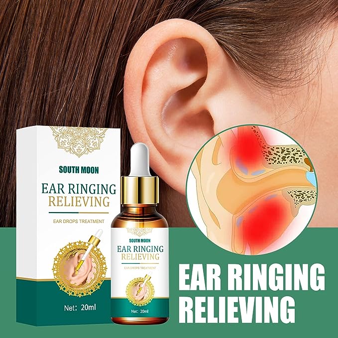 20Ml Ear Ringing Relieving Ear Drops Tinnitus Deafness Ear Swelling Ear Dis Otitis Media Ear Fluid