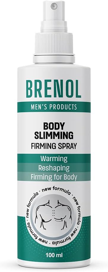 Brenol Gynecomastia Chest Tightening Spray, Skin Firming and Tightening Lotion, Body Slimming Shaper Spray, Moisturizing, Firming, Strengthening and Reshape, 100 ml