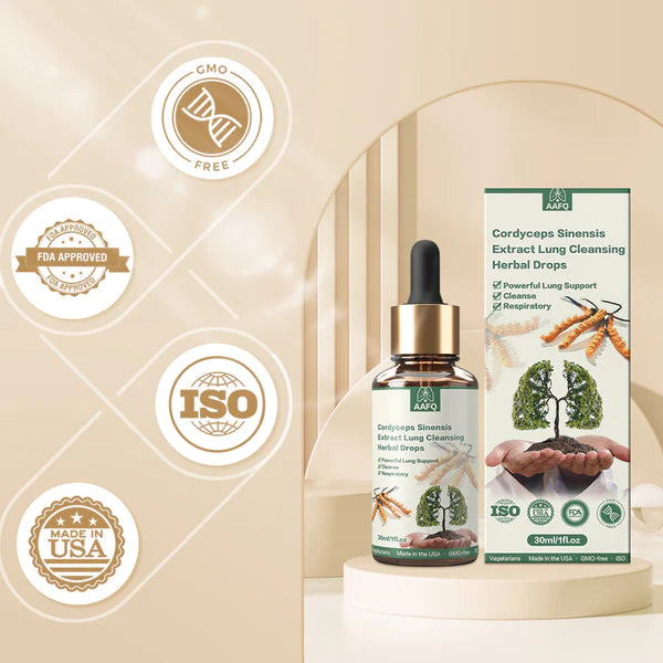 AAFQ™ Cordyceps sinensis Extract – Lung Clearing Drops