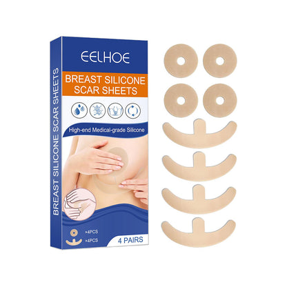 Breast Scar Patches Skin Trauma Comfortable Lightweight Skin Repair Fade Smoothing Breast