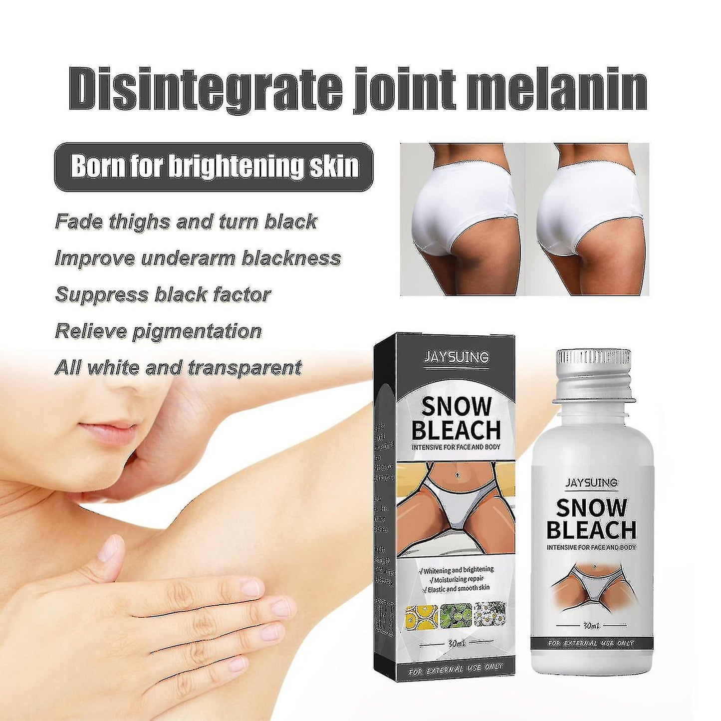 Armpit Thigh Blackening Cream Skin Whitening Fade Armpit Thigh Inner Joint Melanin