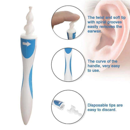 Portable Earwax Cleaner Rotating Smart Ear Wax Removal Tools