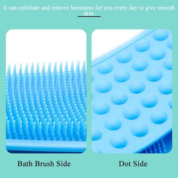 Silicone Double-Sided Back Scrubber