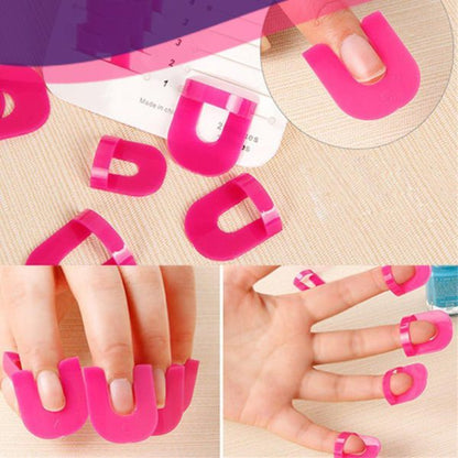 Nail Polish Spill-Proof Clips – Set for 26