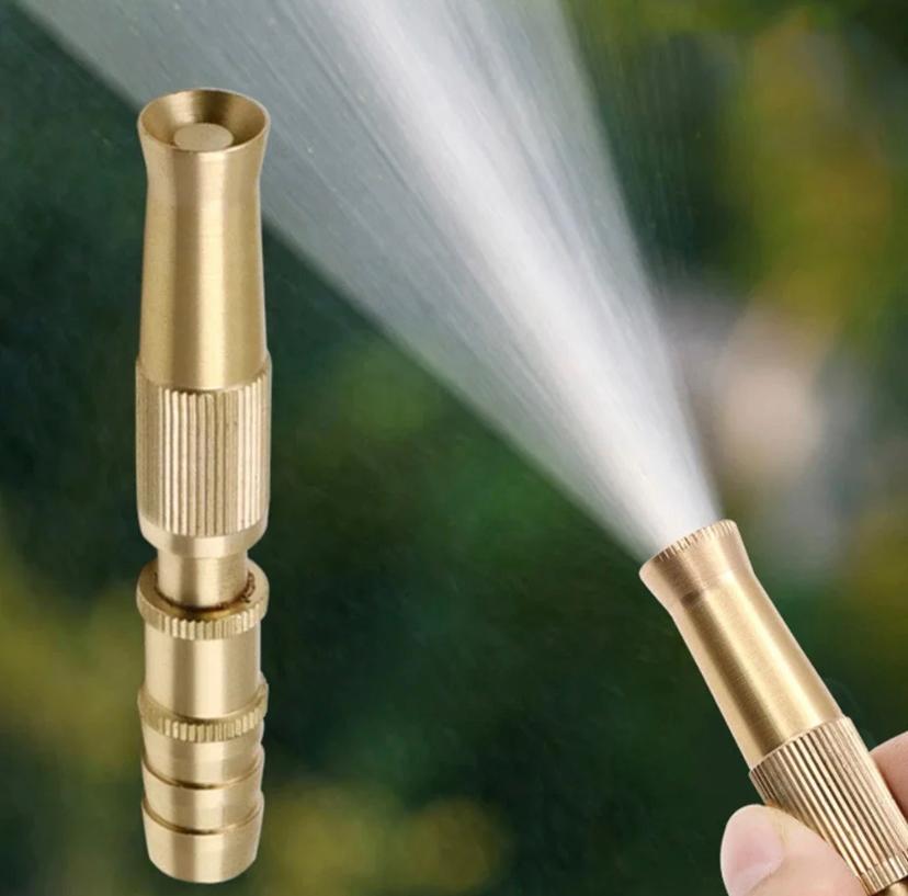 Adjustable water pressure booster nozzle
