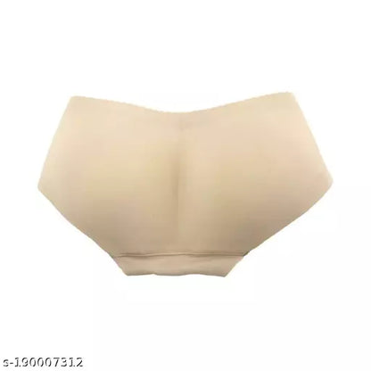 Women's Butt Lifter Low Waist Panties! Padded Seamless Bottom Butt Hip Enhancing Briefs, Waist Shaper Underwear Panties (Pack of 1) Multicolor
