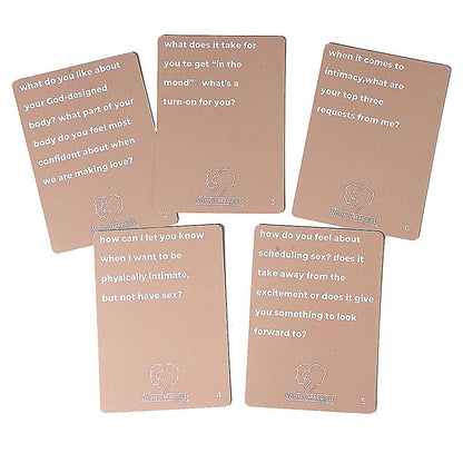 Sexpectations Card Deck Conversation Starters For Couples Party Game