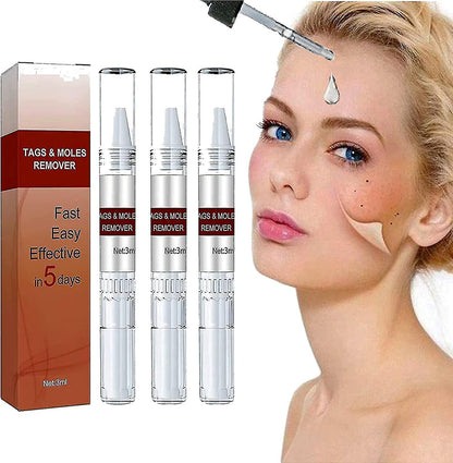Wipe Off Tags And Mole Remover, Skin Tag Remover Liquid, Effectively Remove Skin Tags -3ml