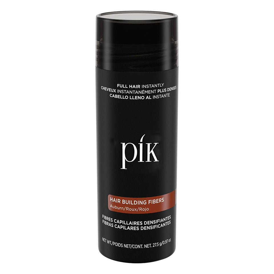 Pik Hair Building Fibers Powder - Auburn, 55g