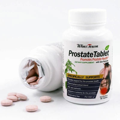 Prostate Tablet Male Health Supplement with Organic Herbal Extract for Man Prostatitis