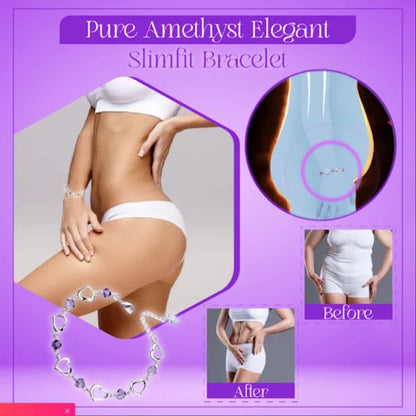Pure Amethyst Elegant SlimFit Bracelet