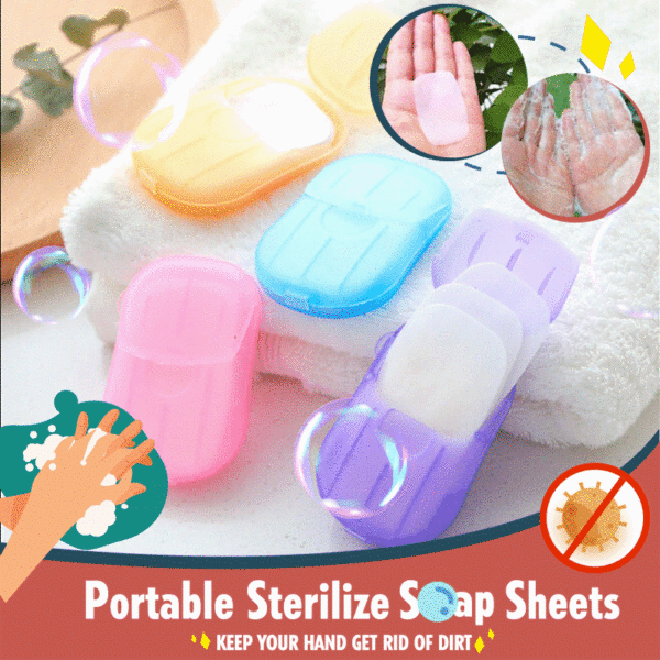 Portable Paper Soap Sheets