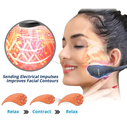 SkinAura™ EMS Microcurrent Facial V Shape Beauty Device