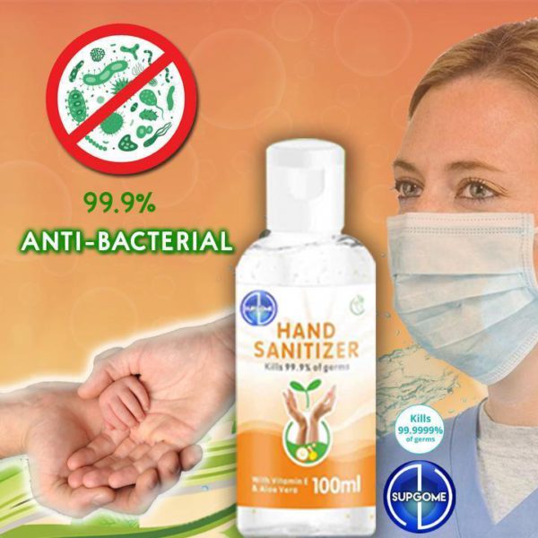Supgome All Natural Anti-bacterial Rinse-free Hand Sanitizer