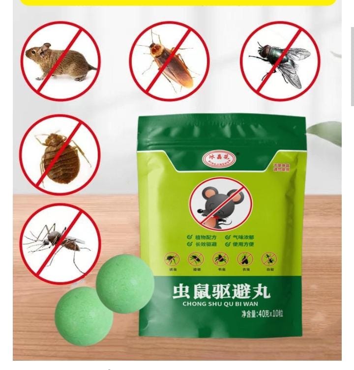 Mouse Repeller Repellent Mouse Cockroach Insect Repellent Mothballs for Rats Powerful Rats Repeller