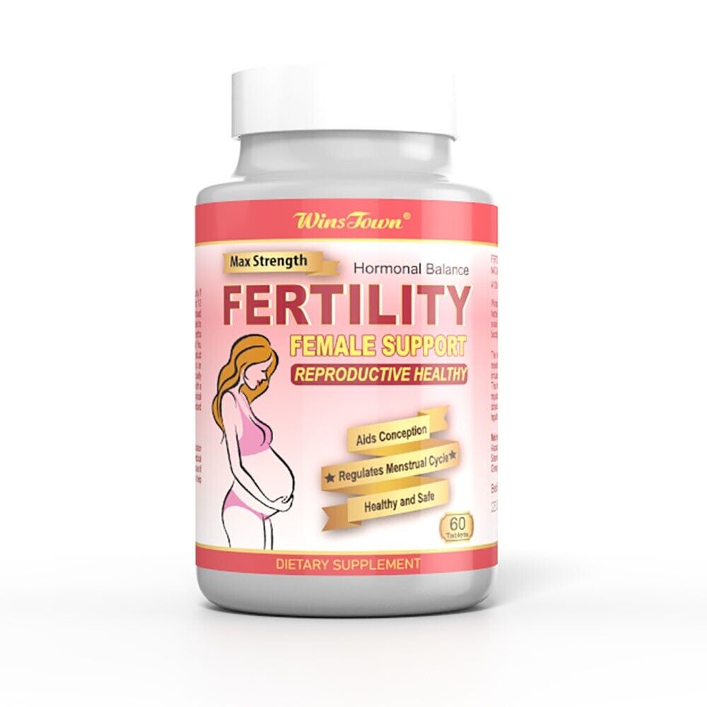 Max Strength Fertility Female Support Reproductive Healthy Vitamins & Minerals