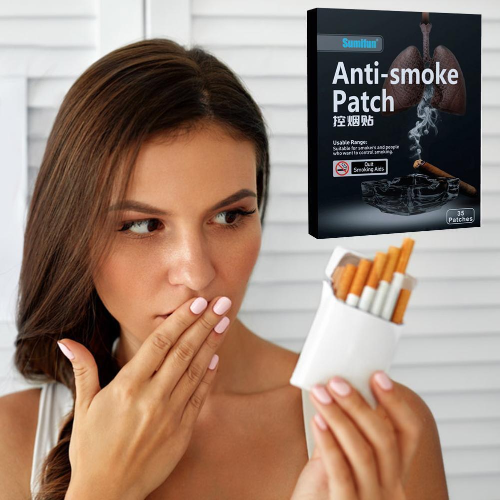 35pcs Anti Smoke Patch Natural Ingredient Stop Smoking Patch Health Care